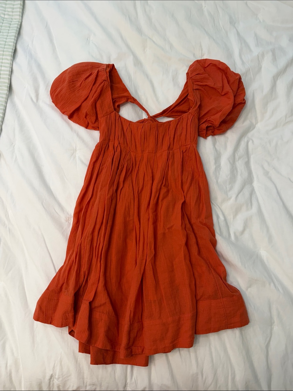 Free People Marina Mini Dress Orange